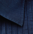 Favourbrook - Bib-Front Linen Shirt - Blue