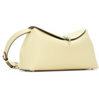 TOTEME Beige T-Lock Leather Clutch