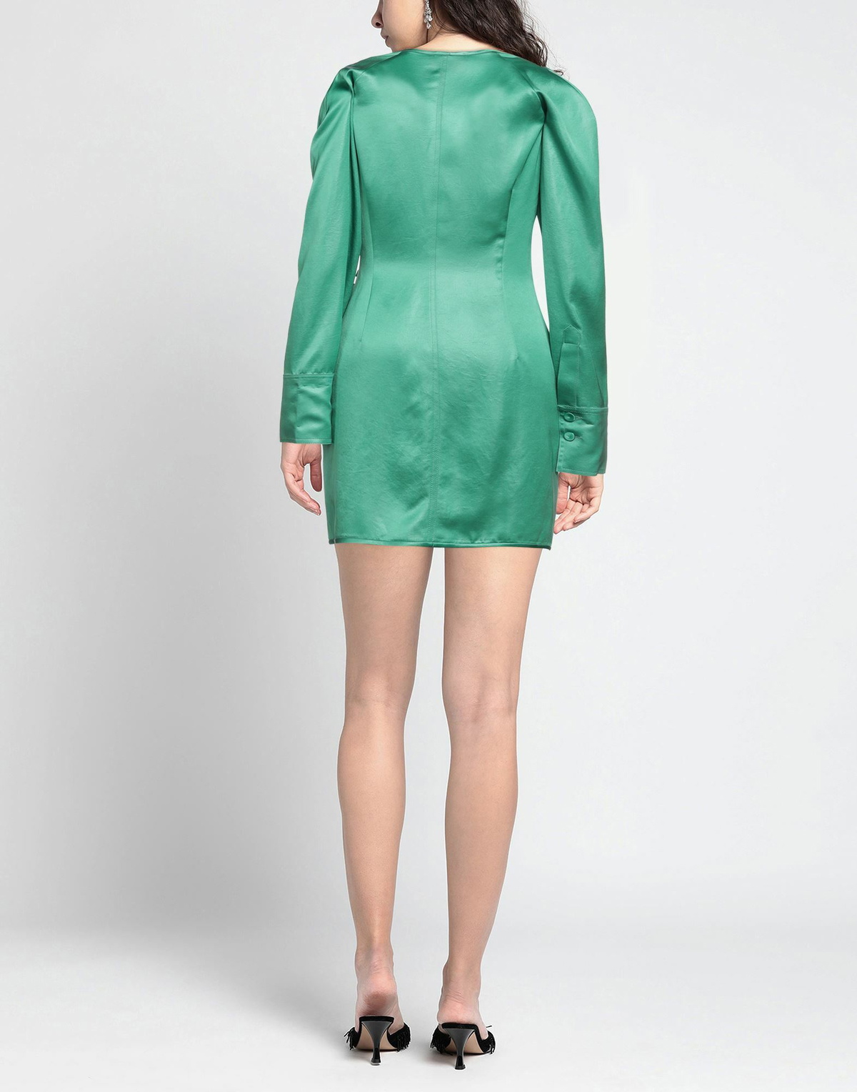 Nanushka Womens Mini dress in Green