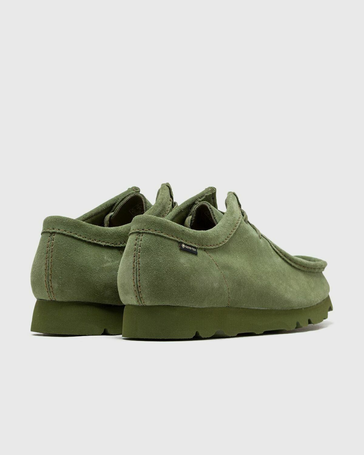 Clarks Originals Wallabee Gtx Green - Mens - Casual Shoes Clarks