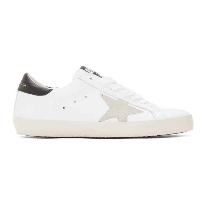 Photo: Golden Goose White and Black Superstar Sneakers