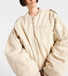 Entire Studios A-4 cotton canvas bomber jacket