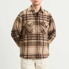 KAVU Men's McCord Creek Fleece Overshirt in Moonstone