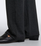 Leset Lauren jersey straight pants