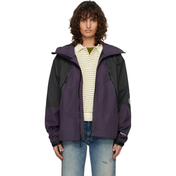Photo: The North Face Purple HKe Spectra GORE-TEX Mountain Light Rain Jacket