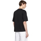 Prada Black Gabardine Pocket T-Shirt