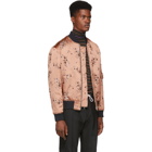 Kenzo Pink Cheongsam Signature Bomber Jacket