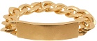 Maison Margiela Gold Curb Bracelet