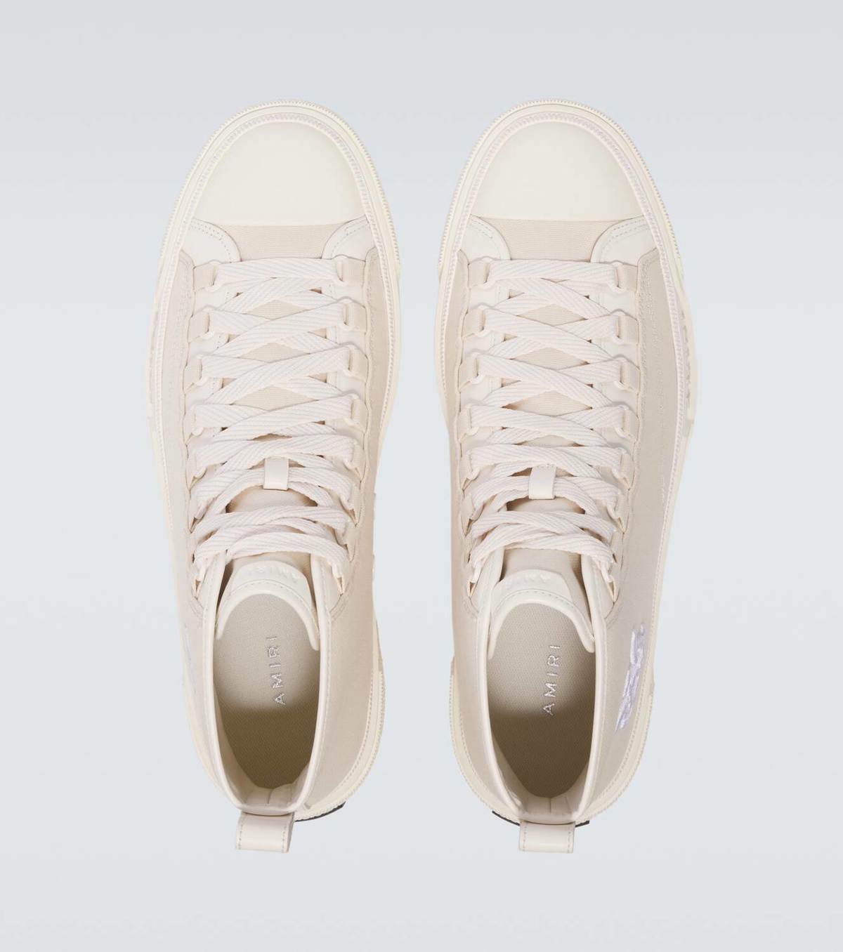 洗練されたデザイン◆Amiri◆MAコートレザートリムスニーカー Amiri MA Court leather-trimmed sneakers Amiri