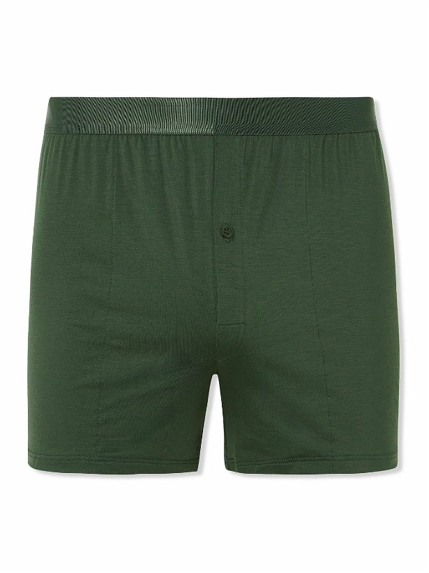 Photo: CDLP - Stretch-TENCEL™ Lyocell Boxer Shorts - Green
