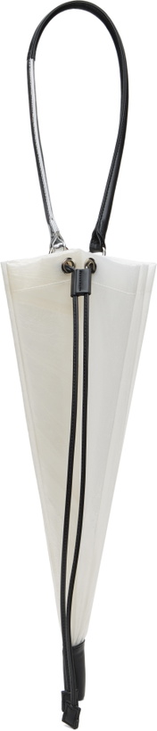 Photo: doublet White Upcycled Umbrella Bag