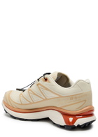 Salomon XT-6 Gtx Panelled Mesh Sneakers Cream
