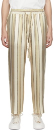 COMMAS Twill Stripe Trousers