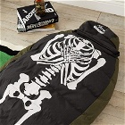 Neighborhood x Nanga Takibi Skeleton Sleeping Bag in Black