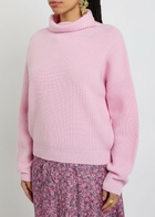 Isabel Marant Brooke Ribbed Wool and Cashmere-blend Jumper Pink