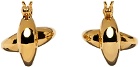 S_S.IL Gold X Essential Earrings