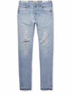 Gallery Dept. - 5001 Slim-Fit Distressed Jeans - Blue