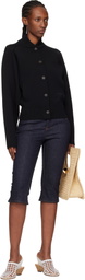 JACQUEMUS Black 'The Lavande' Cardigan Sweater
