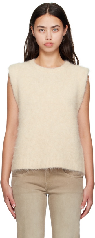 Photo: R13 Beige Deep Armhole Vest