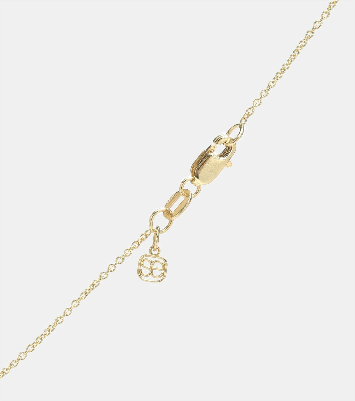 Sydney Evan Heart 14kt gold necklace with enamel