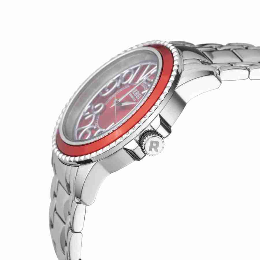 Rebel Williamsburg Red Dial Mens Watch RB107-4054