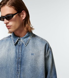 Balenciaga - BB oversized denim shirt