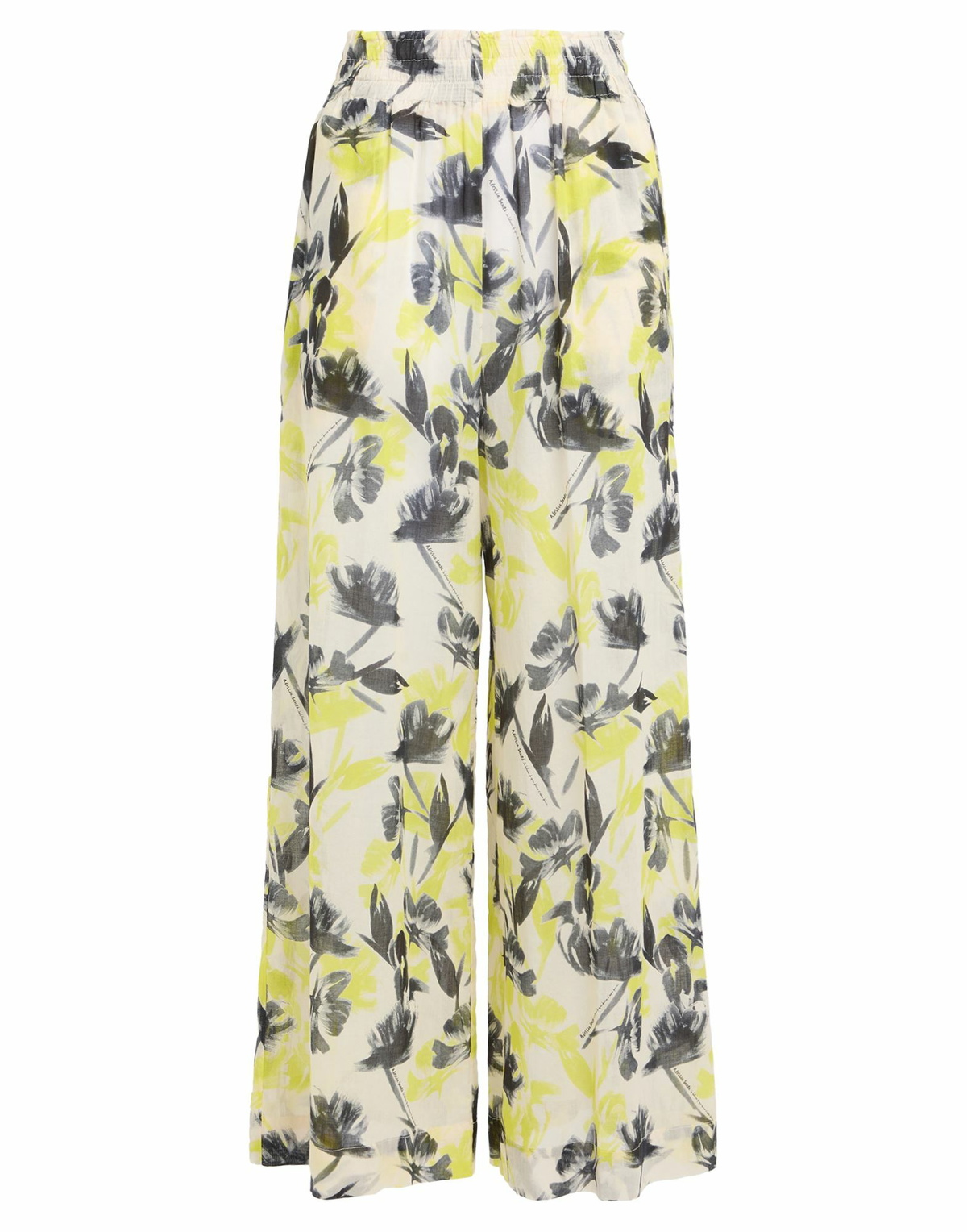 Alessia Santi Womens Pants in Yellow