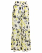 Alessia Santi Womens Pants in Yellow