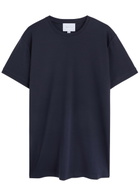 Raith Luxe Mercerized Cotton T-shirt Navy
