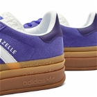 Adidas Women's GAZELLE BOLD W Sneakers in Energy Ink/White/Collegiate Purple