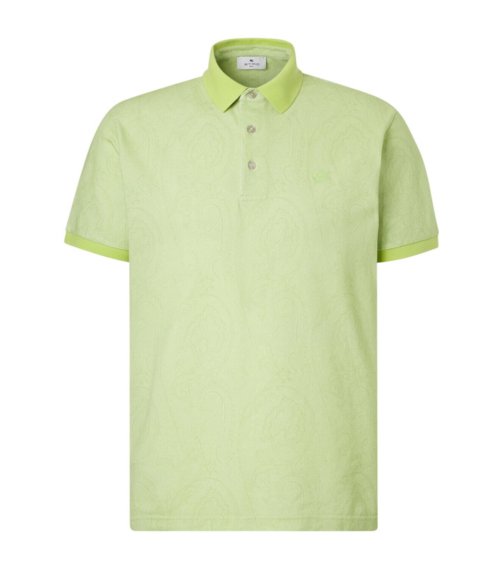 Photo: Etro Paisley cotton polo shirt