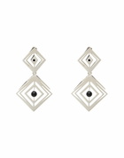 Alberta Ferretti Womens Earrings in Silver