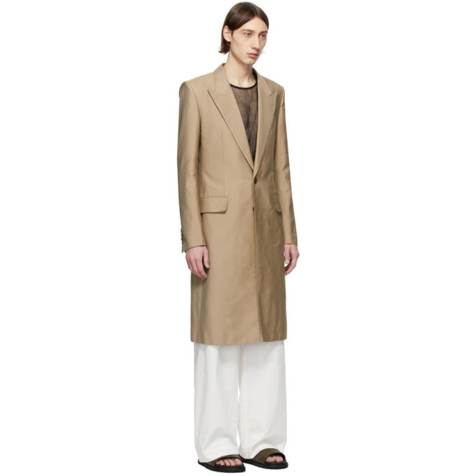 Givenchy Beige Silk Coat Givenchy