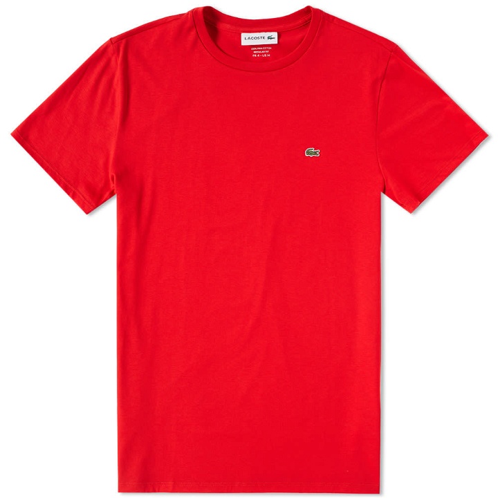 Photo: Lacoste Classic Tee Red