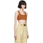 Fendi Brown FFreedom Sports Bra