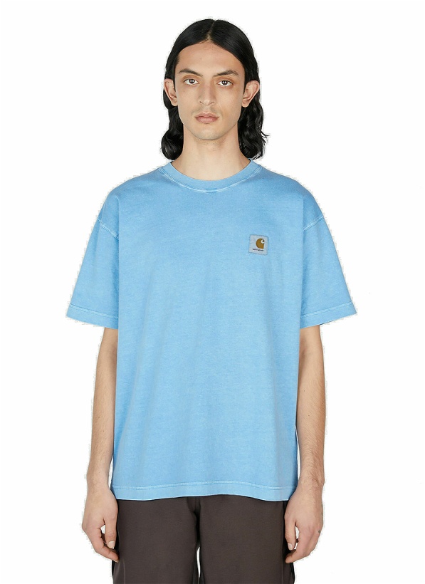 Photo: Carhartt WIP - Nelson T-Shirt in Light Blue