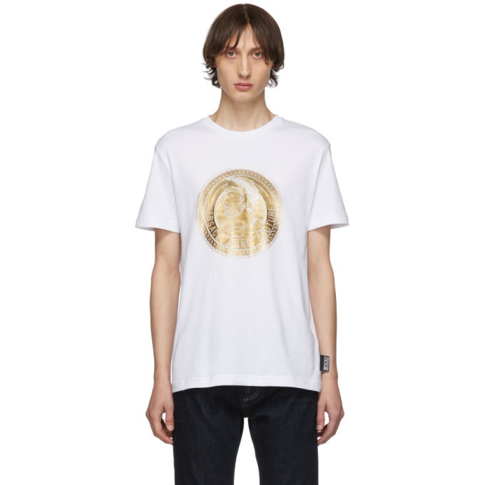 Photo: Versace Jeans Couture White Greek Figure T-Shirt