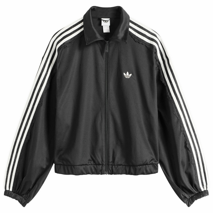 Photo: Adidas Women's Lace Oversized Track Top in Black