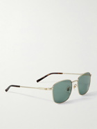 Dunhill - Square-Frame Gold-Tone Sunglasses