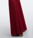 David Koma Velvet gown