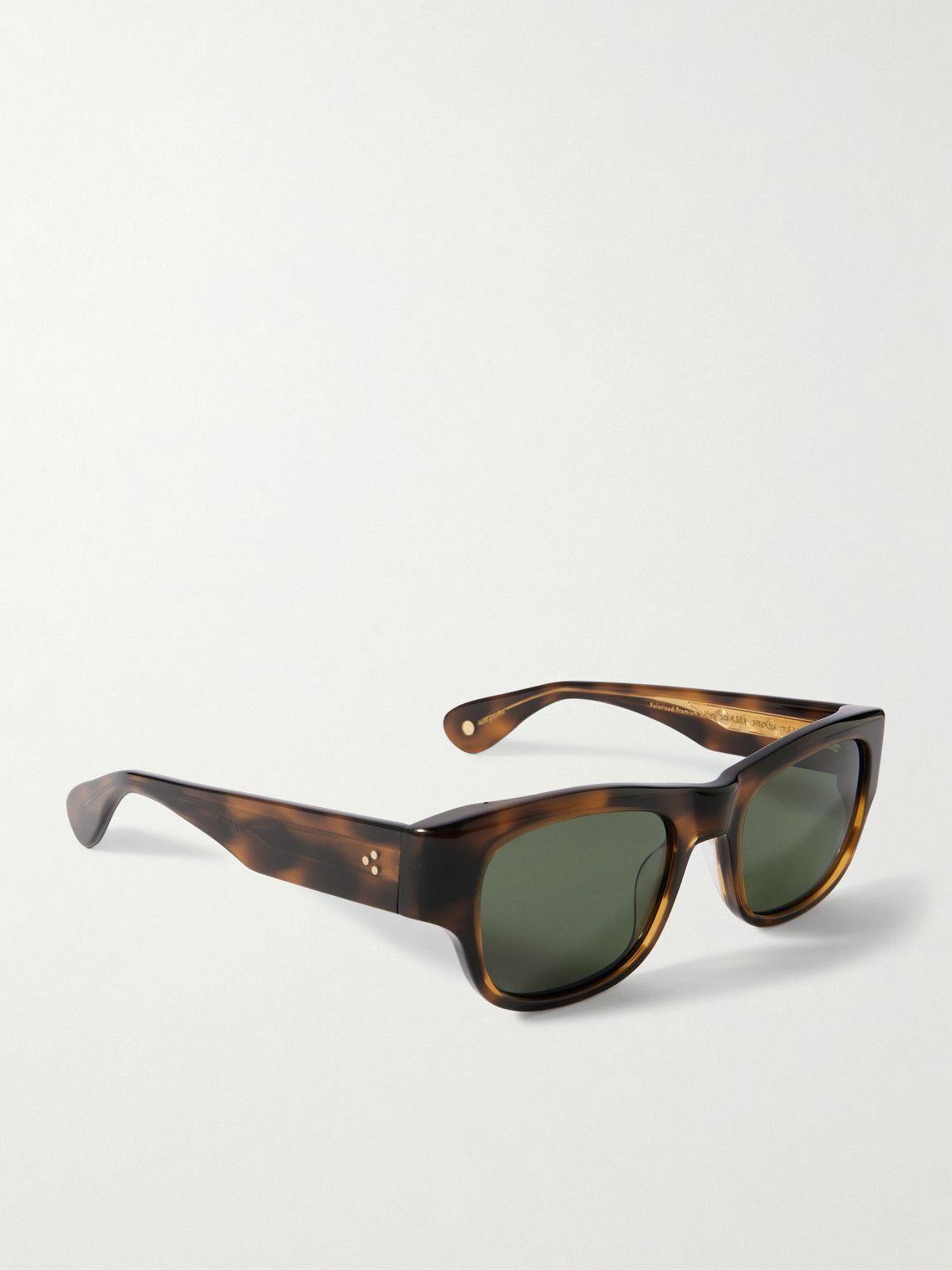 Garrett Leight California Optical - Shasta D-Frame Tortoiseshell Acetate Polarised Sunglasses