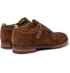 Officine Creative - Princeton Suede Monk-Strap Shoes - Men - Brown