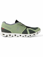 ON - Cloud 5 Rubber-Trimmed Mesh Running Sneakers - Green
