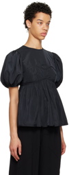 Cecilie Bahnsen Black Summer Blouse