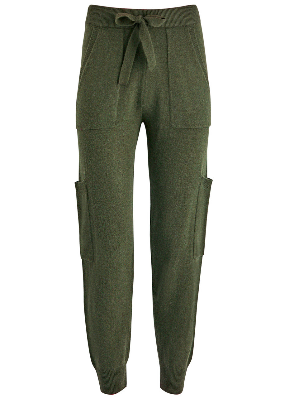 Crush Cashmere Beatles Cashmere Sweatpants Dark Green