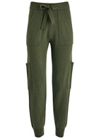 Crush Cashmere Beatles Cashmere Sweatpants Dark Green