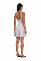 Diesel Fluid mini dress with double straps - Dresses Womens in Violet