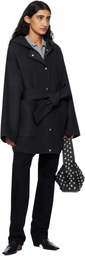 KHAITE Gray Hessner Coat