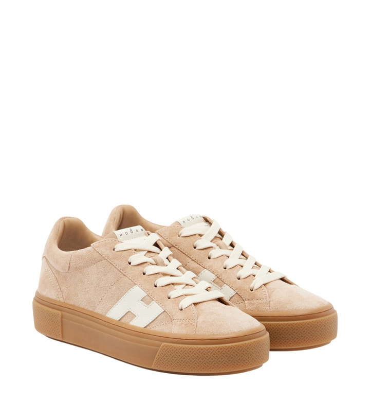 Photo: Hogan Crosswind suede platform sneakers