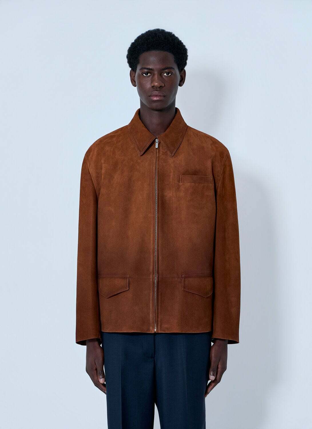 Miu Miu Suede Zip Jacket